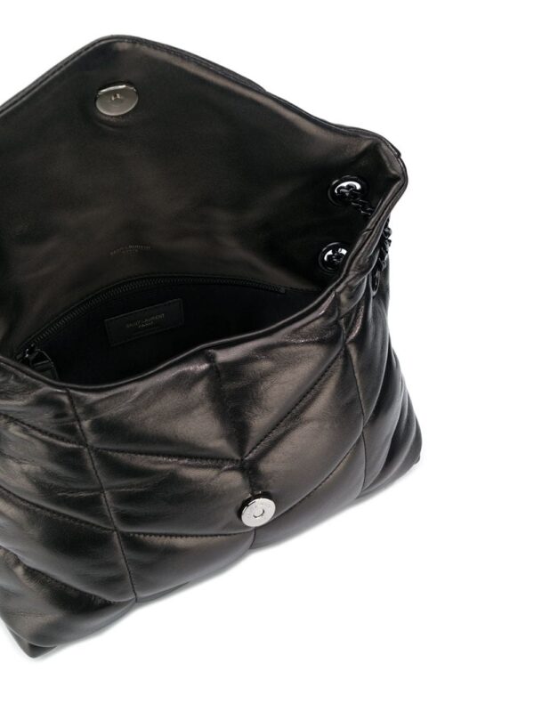 14499281_22145227_1000.jpg Saint Laurent small Loulou Puffer shoulder bag