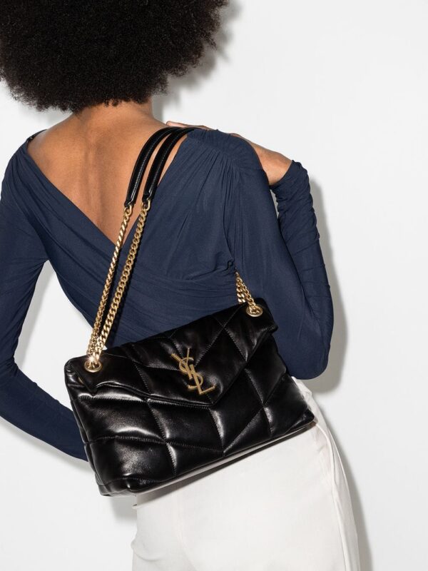 14574984_30727658_1000.jpg Saint Laurent small Loulou Puffer shoulder bag