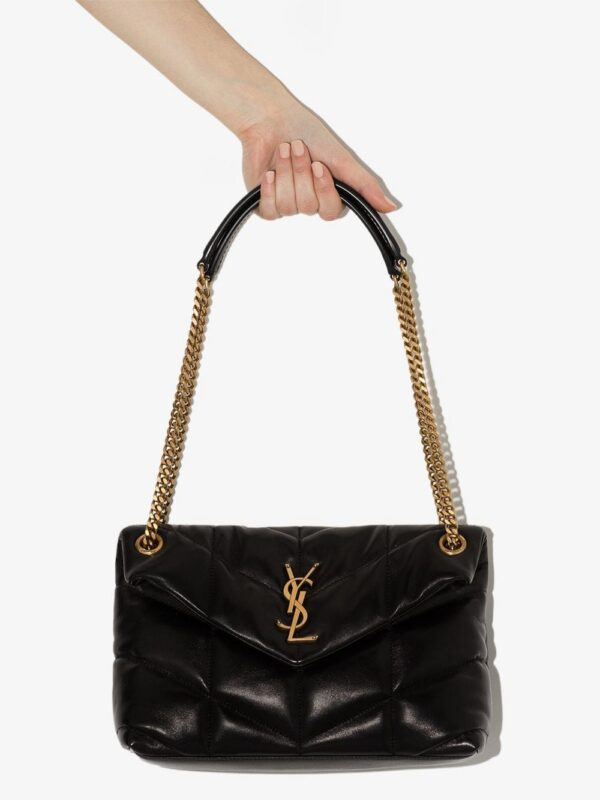 14574984_30729422_1000.jpg Saint Laurent small Loulou Puffer shoulder bag