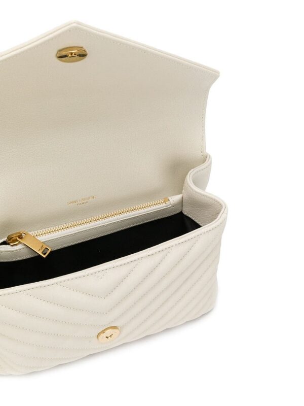 14727950_25467127_1000.jpg Saint Laurent logo plaque quilted shoulder bag