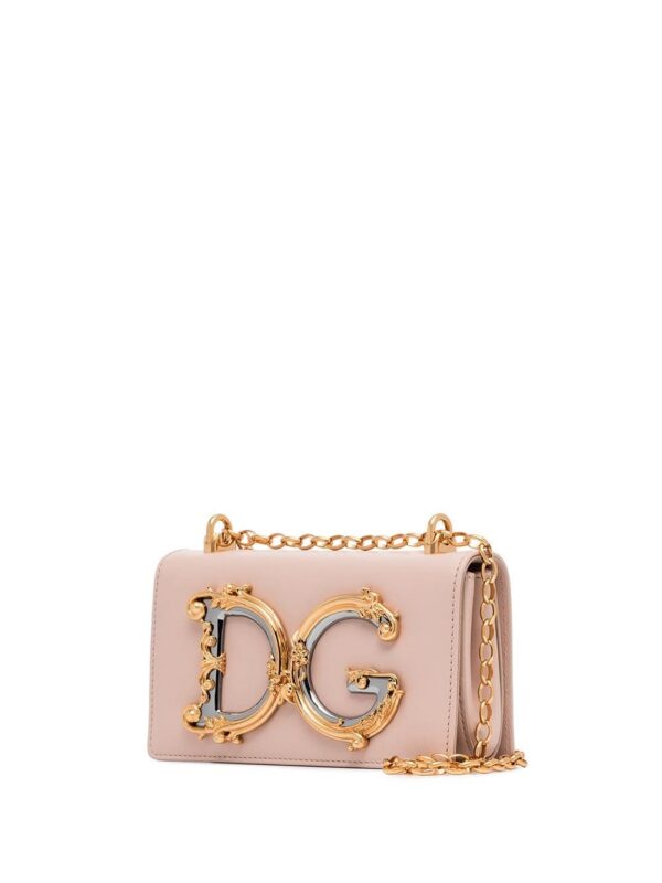 Dolce & Gabbana DG Girls leather phone bag