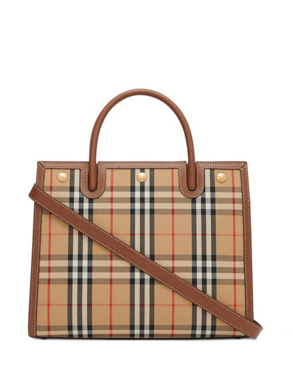 14840375_24087980_1000.jpg Burberry small Vintage Check two handle title bag