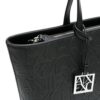 14879976_32521158_1000.jpg Armani Exchange embossed-logo pattern tote bag