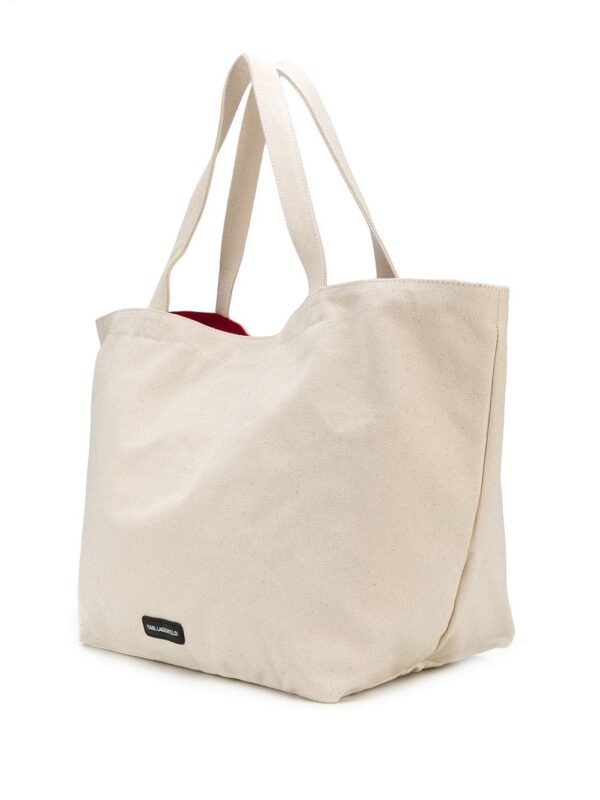 15070433_25489068_1000.jpg Karl Lagerfeld Rue St-Guillaume canvas tote bag