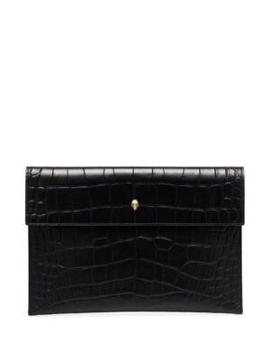 15341091_28072355_1000.jpg Alexander McQueen croc effect envelope clutch bag