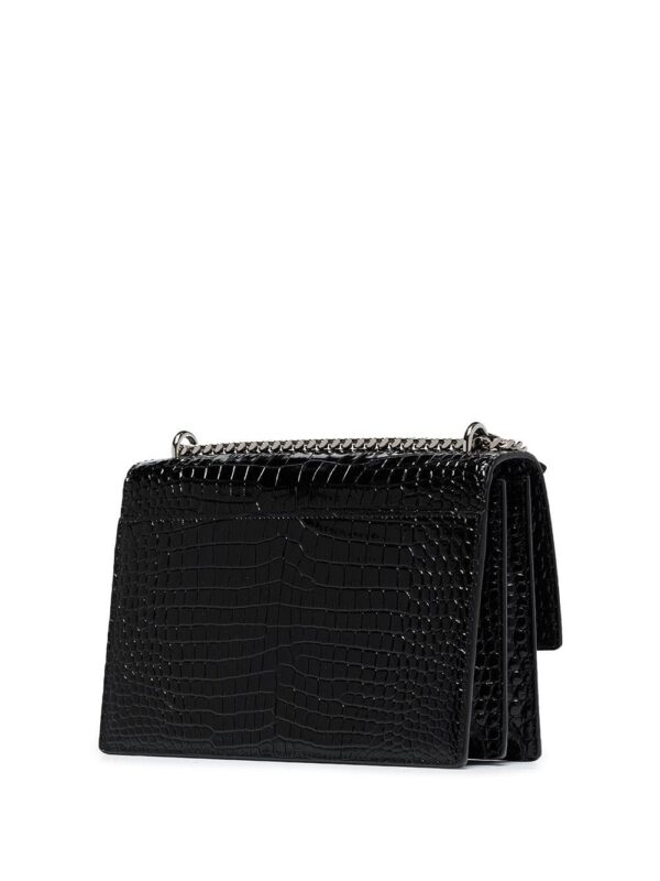 15400593_27423471_1000.jpg Saint Laurent Sunset croc-effect shoulder bag