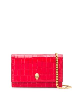 15502793_27714205_1000.jpg Alexander McQueen Skull crocodile-effect crossbody bag