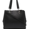 15853090_30290639_1000.jpg Emporio Armani pebbled-effect logo-plaque tote bag