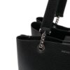 15853090_30290641_1000.jpg Emporio Armani pebbled-effect logo-plaque tote bag