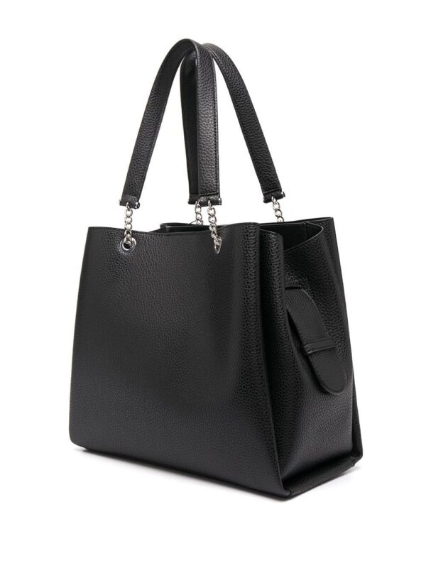 15853090_30290642_1000.jpg Emporio Armani pebbled-effect logo-plaque tote bag
