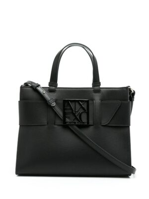15872891_33217080_1000.jpg Armani Exchange logo belt-strap tote bag