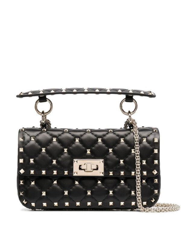 16269787_640ac0bc-bc8b-484c-bb82-85f82d8d6491_1000.jpg Valentino Garavani small Rockstud Spike shoulder bag