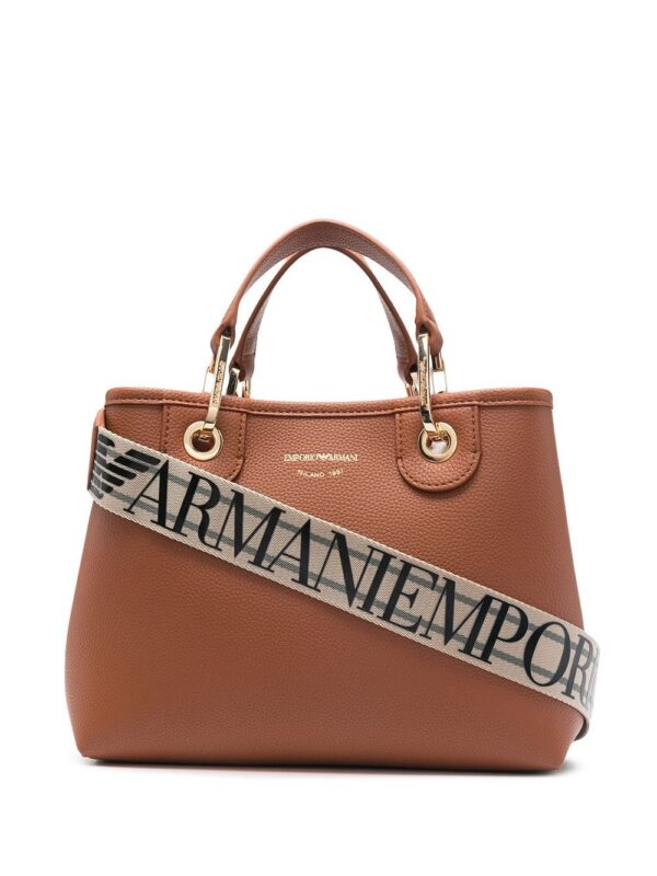 16335188_31482217_1000.jpg Emporio Armani logo-shoulder strap tote bag