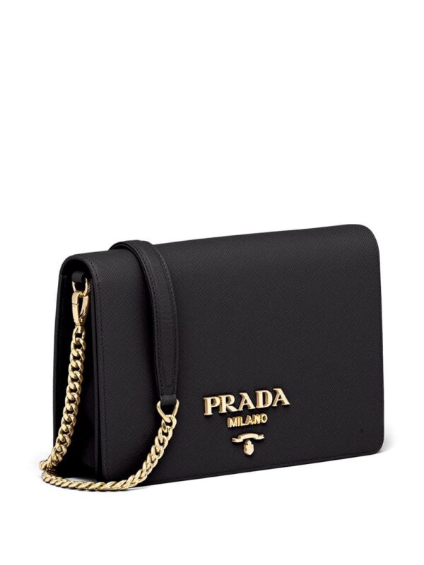 16406683_31716252_1000.jpg Prada logo-lettering Saffiano leather shoulder bag