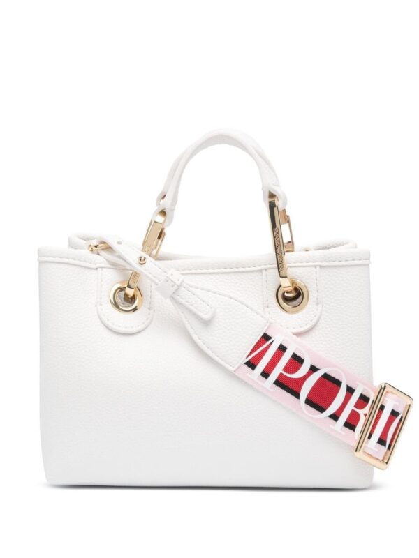 16501056_32149163_1000.jpg Emporio Armani mini MyEA logo-strap tote bag