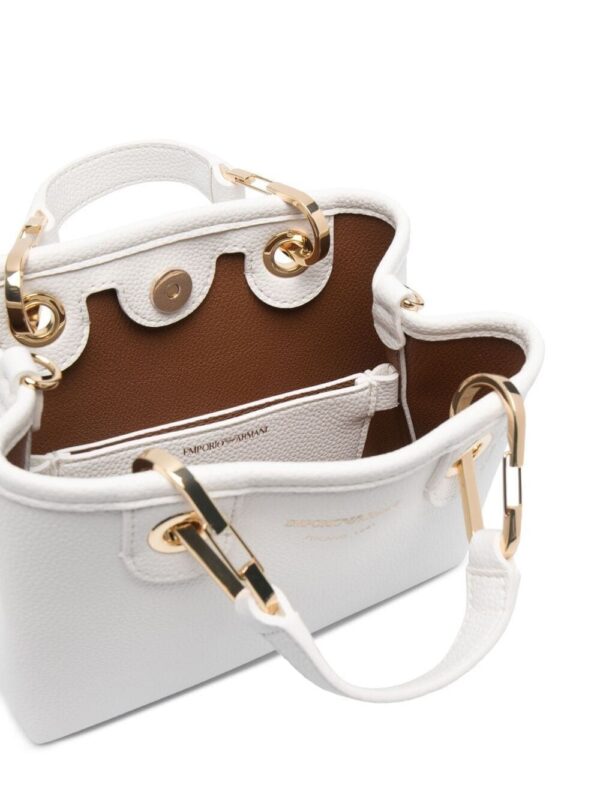 16501056_32150143_1000.jpg Emporio Armani mini MyEA logo-strap tote bag