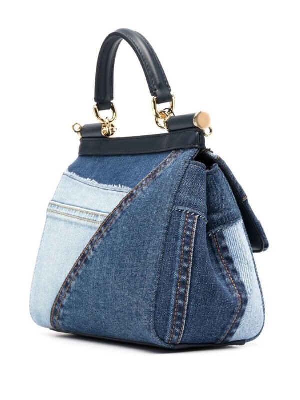 16547416_32250838_1000.jpg Dolce & Gabbana small Sicily patchwork denim shoulder bag