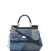 16547416_32251822_1000.jpg Dolce & Gabbana small Sicily patchwork denim shoulder bag