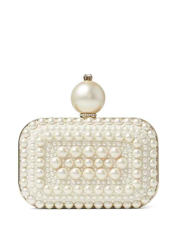 16771840_33885683_1000.jpg Jimmy Choo Micro Cloud pearl-embellished clutch bag