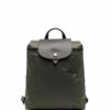 16779639_33388444_1000.jpg Longchamp Le Pliage embroidered-logo backpack