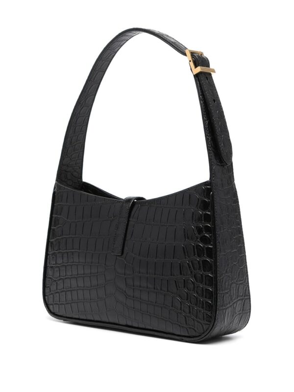 16820258_33633255_1000.jpg Saint Laurent 5A7 crocodile-effect shoulder bag