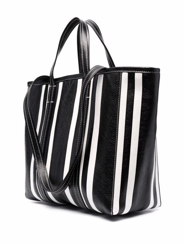 16910591_34284952_1000.jpg Balenciaga large Barbes East-West striped shopper tote