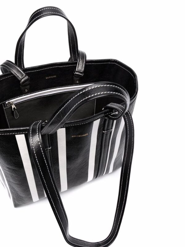 16910591_34286775_1000.jpg Balenciaga large Barbes East-West striped shopper tote