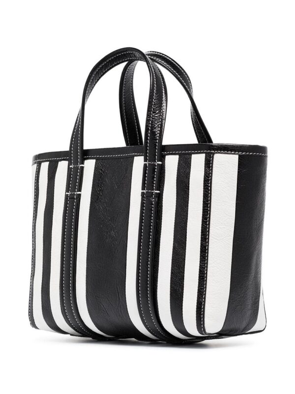 16988074_36586900_1000.jpg Balenciaga small Barbes East-West striped shopper tote