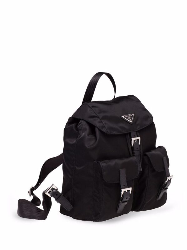 17027603_37175907_1000.jpg Prada logo-plaque backpack