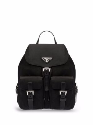 17027603_37177042_1000.jpg Prada logo-plaque backpack
