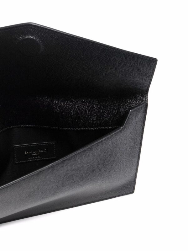 17113987_35747388_1000.jpg Saint Laurent Uptown YSL-plaque pouch