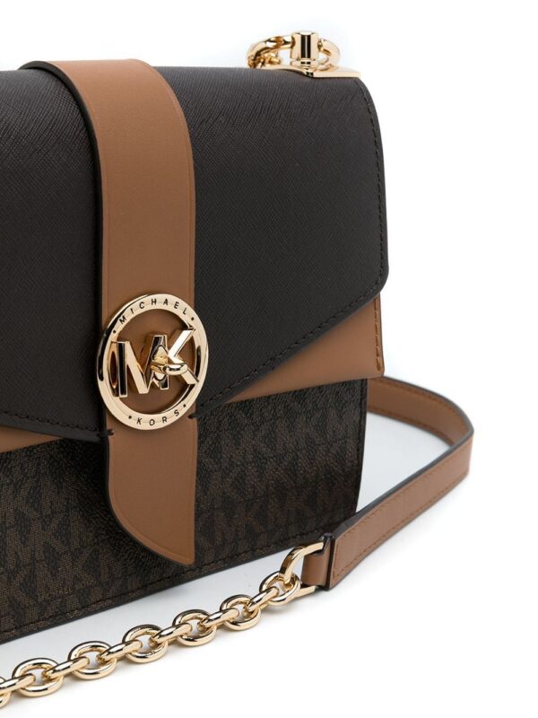 Michael Michael Kors Greenwich panelled crossbody bag