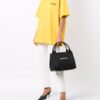 17174103_34983327_1000.jpg Balenciaga Navy Cabas logo tote bag