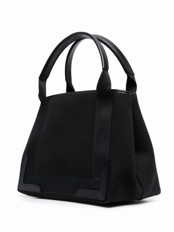 17174103_34983334_1000.jpg Balenciaga Navy Cabas logo tote bag