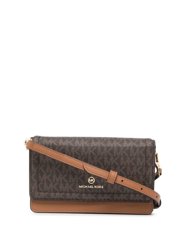 17258524_37260064_1000.jpg Michael Kors Jet Set logo-print crossbody bag