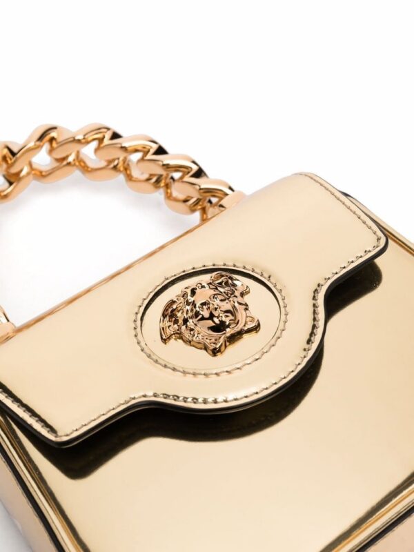 17322791_37726713_1000.jpg Versace La Medusa patent-leather mini bag