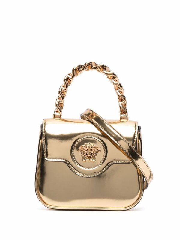 17322791_37728198_1000.jpg Versace La Medusa patent-leather mini bag