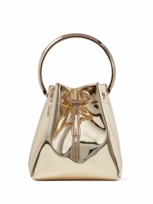 17499439_36372698_1000.jpg Jimmy Choo Bon Bon metallic-effect bucket bag