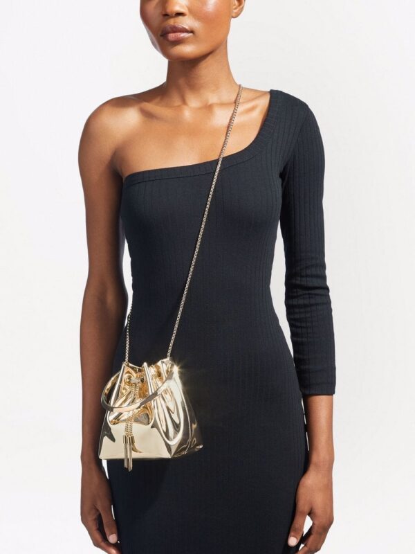 17499439_36759799_1000.jpg Jimmy Choo Bon Bon metallic-effect bucket bag