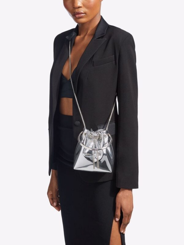 17500118_36666360_1000.jpg Jimmy Choo Bon Bon metallic-effect bucket bag