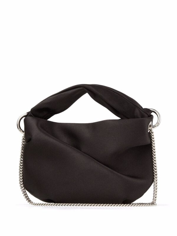 17501087_36371512_1000.jpg Jimmy Choo Bonny satin-finish tote bag