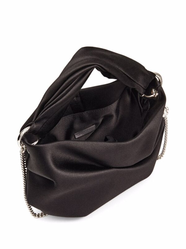 17501087_36371517_1000.jpg Jimmy Choo Bonny satin-finish tote bag
