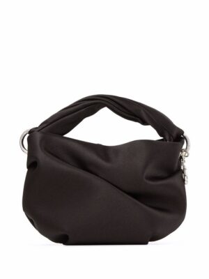 17501087_36371519_1000.jpg Jimmy Choo Bonny satin-finish tote bag