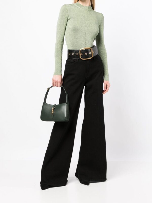17548568_38384182_1000.jpg Saint Laurent 5A7 logo-plaque shoulder bag