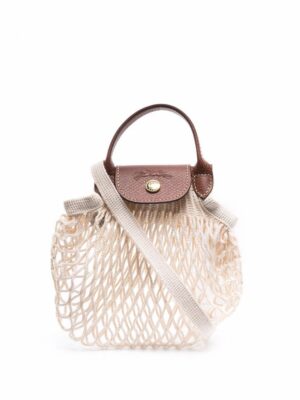 17553638_37064286_1000_6d8ee9b0-950c-41c6-8741-85235e92cbe3.jpg Longchamp Le Pliage Filet knitted mesh cross-body bag