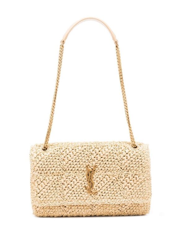 Saint Laurent woven chain strap bag