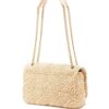 Saint Laurent woven chain strap bag