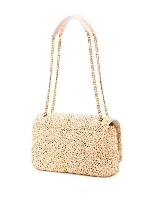 Saint Laurent woven chain strap bag