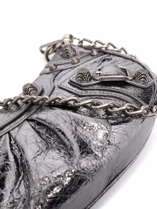 17730582_38028598_1000.jpg Balenciaga mini Le Cagole metallic shoulder bag