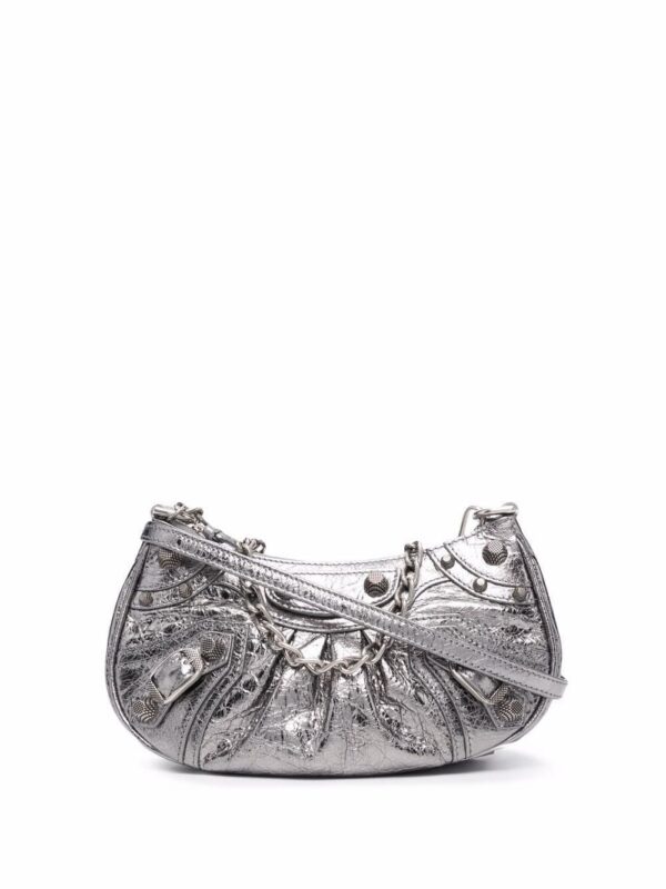 17730582_38028599_1000.jpg Balenciaga mini Le Cagole metallic shoulder bag
